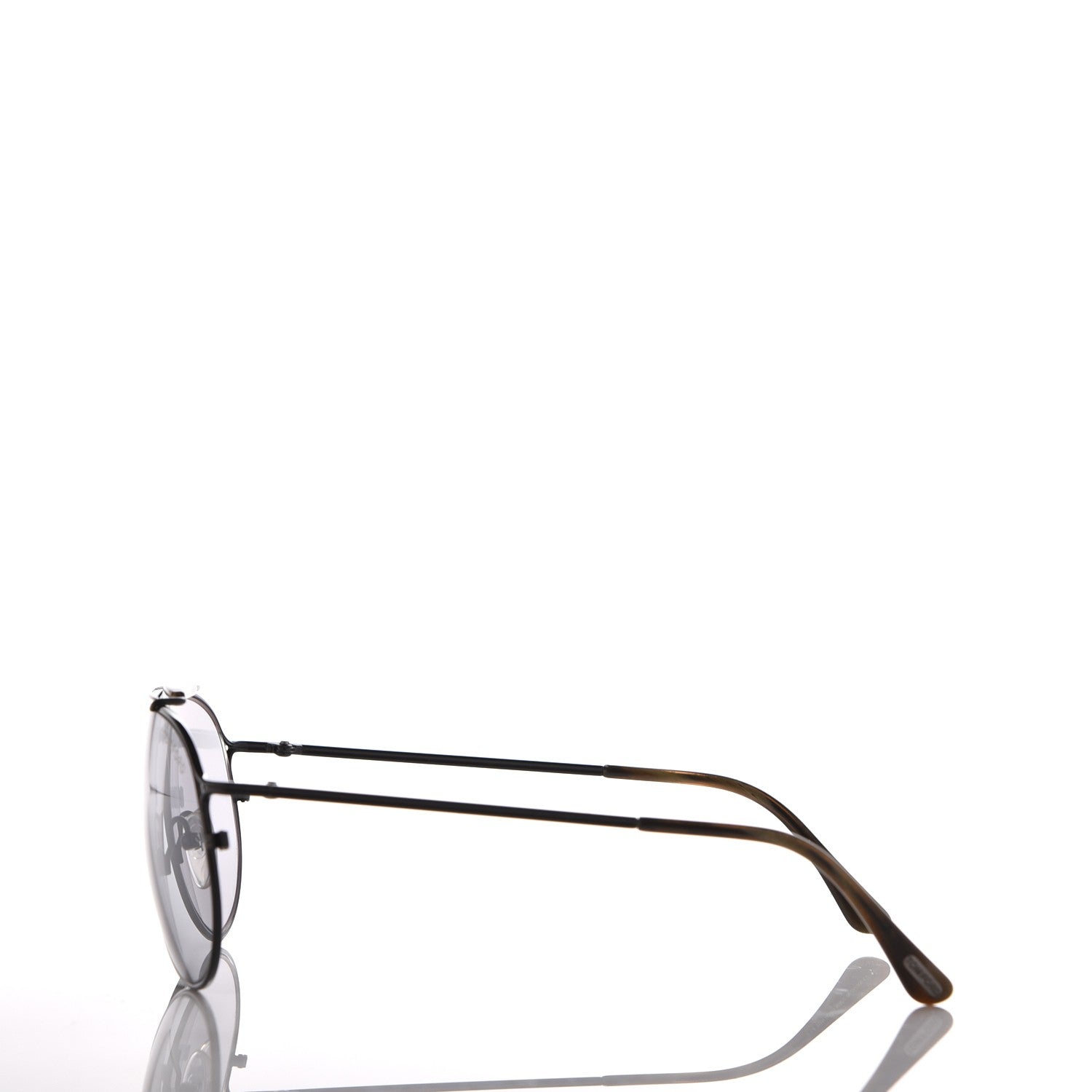 Tom Ford Tom N.6 Private Collection Aviator Sunglasses Black 3 of 7