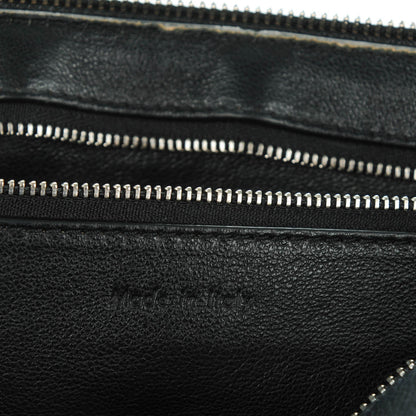 Celine Grained Calfskin Large Edge Shoulder Bag Black 6 of 7