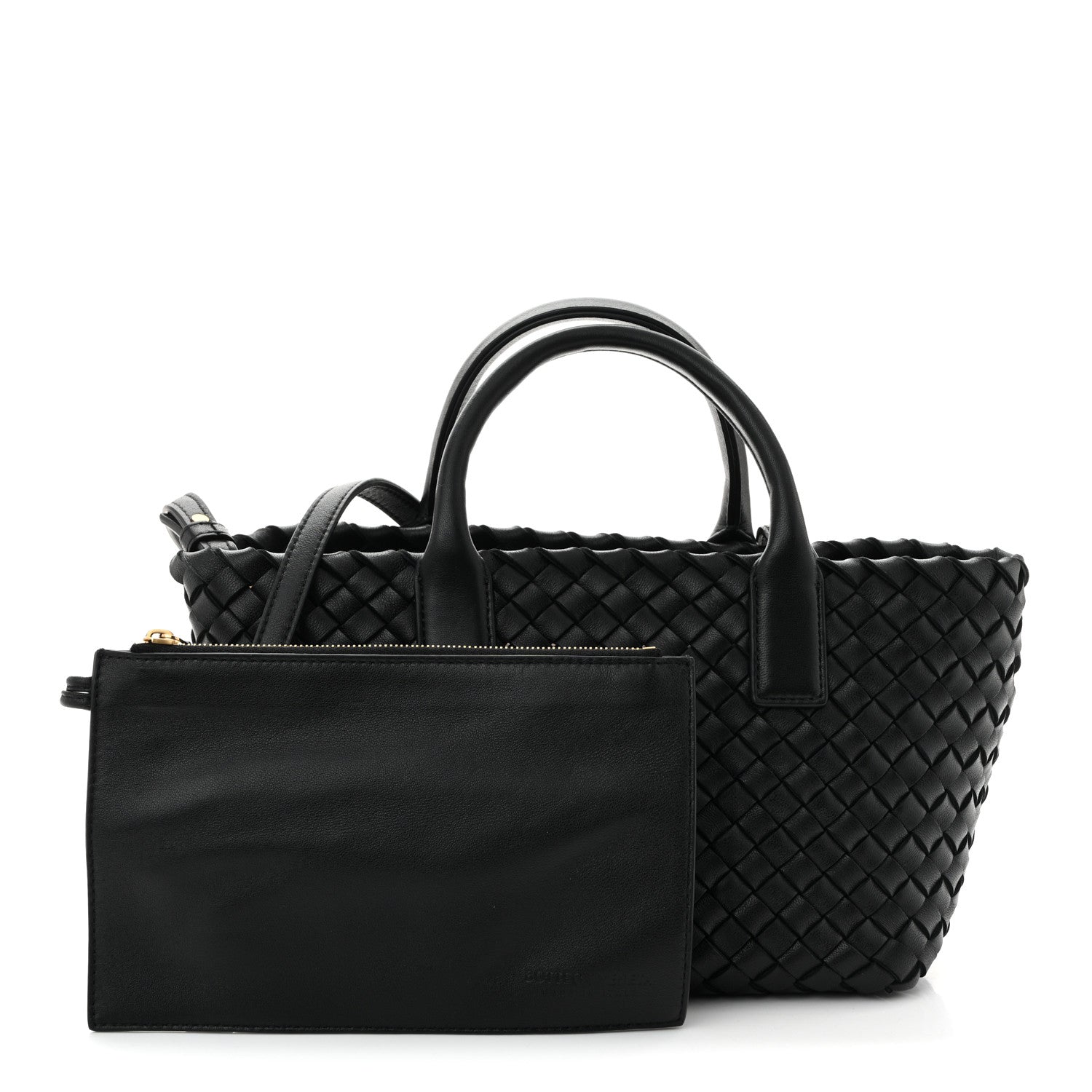 Bottega Veneta Nappa Intrecciato Mini Cabat Black 3 of 10