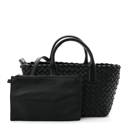Bottega Veneta Nappa Intrecciato Mini Cabat Black 3 of 10