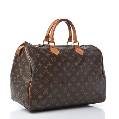 Louis Vuitton Monogram Speedy 35 3 of 12