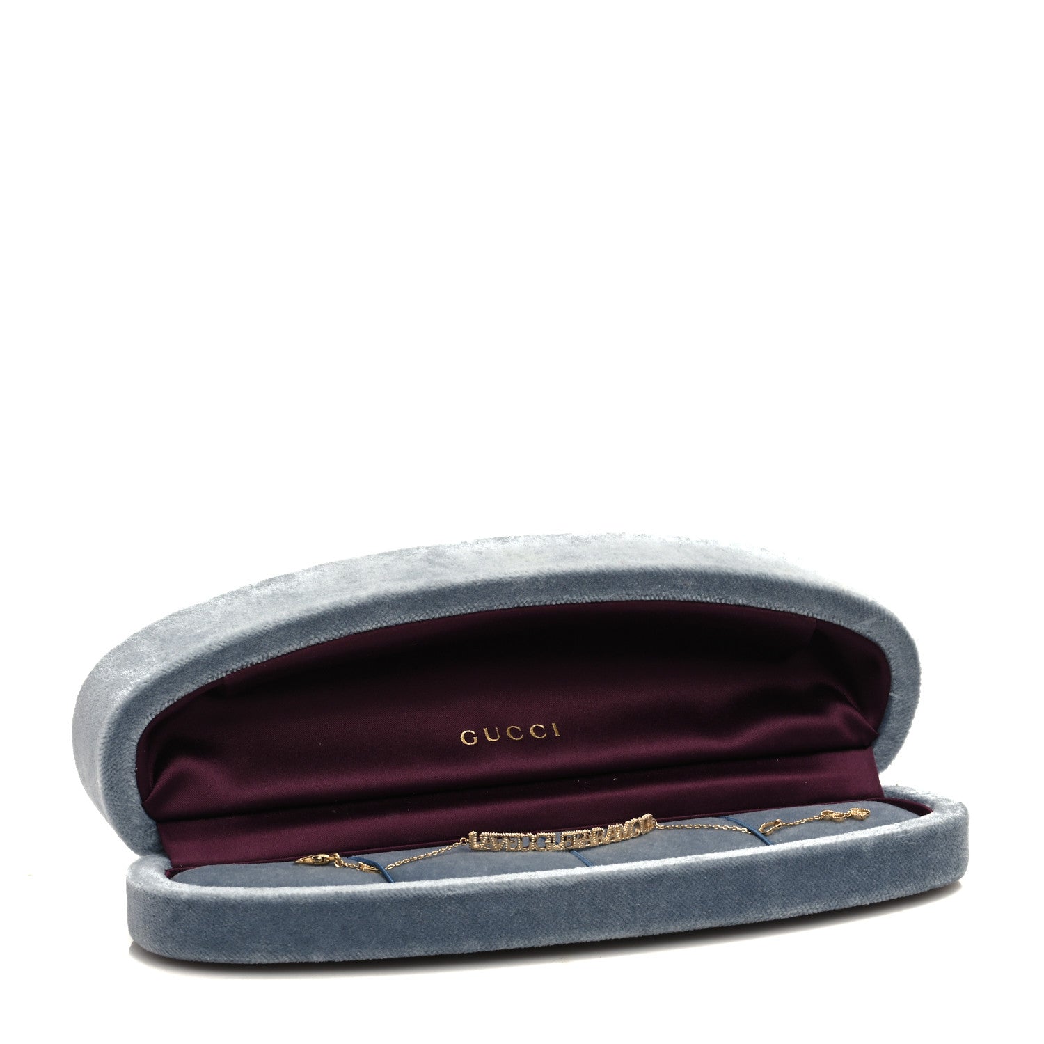 Gucci 18K Yellow Gold L'Aveugle Par Amour Bracelet 6 of 6