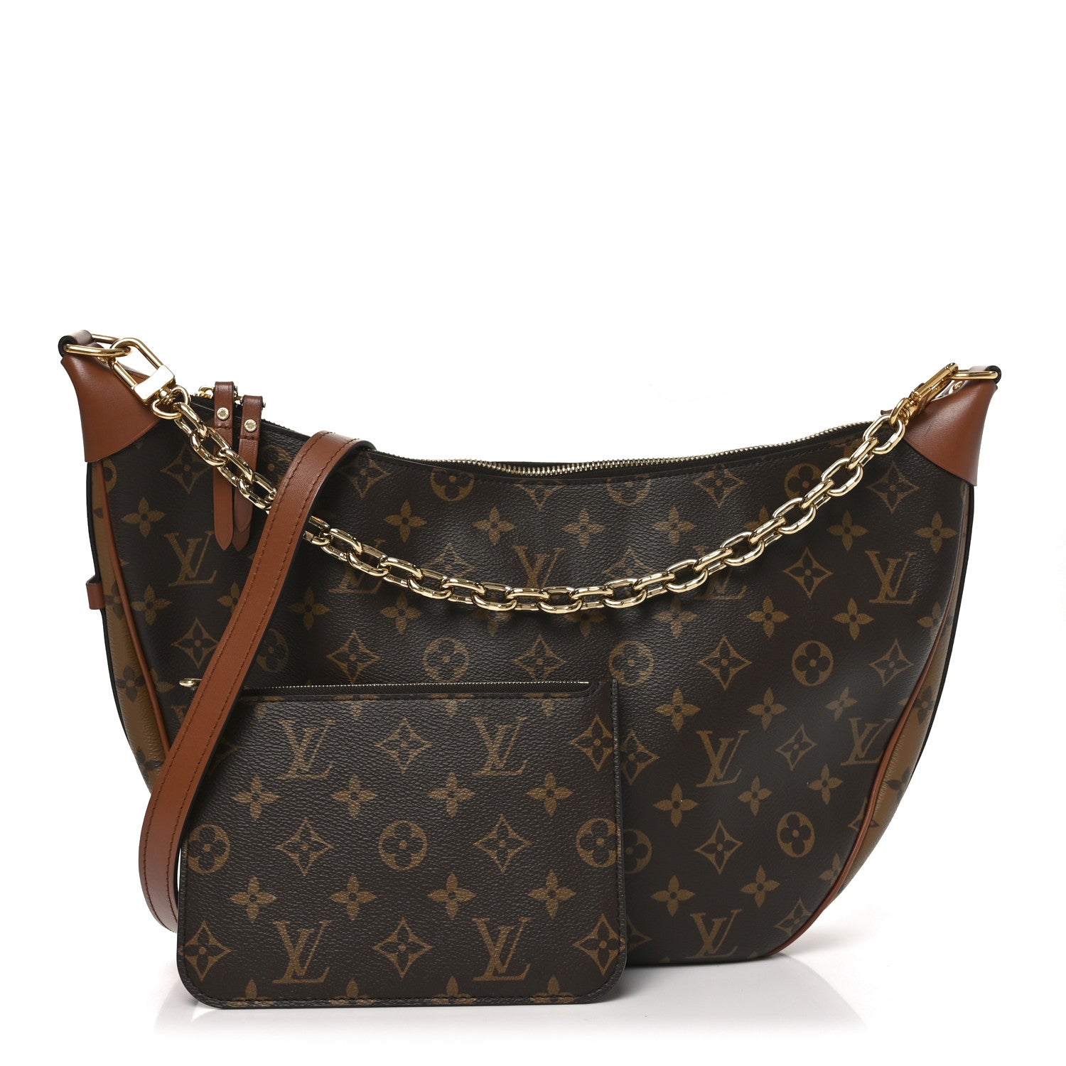 Louis Vuitton Reverse Monogram Loop Hobo 4 of 18
