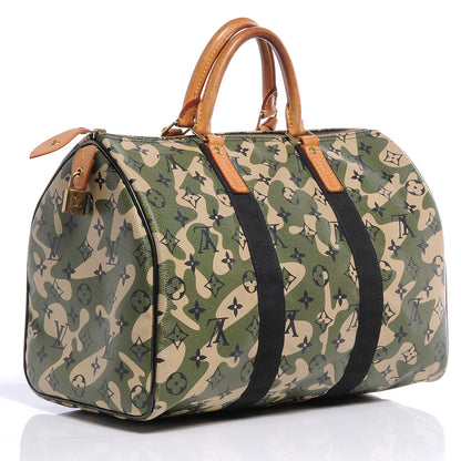 Louis Vuitton Monogramouflage Speedy 35 3 of 7
