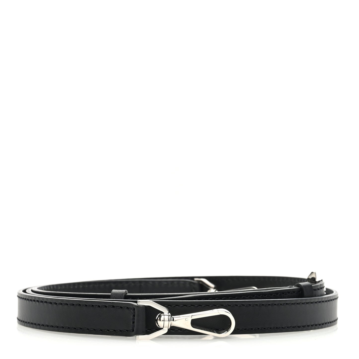 Calfskin Adjustable Shoulder Strap Black