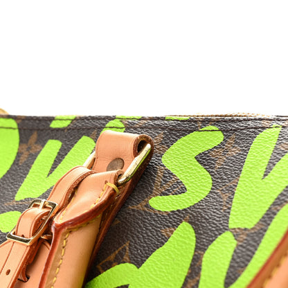 Louis Vuitton Monogram Graffiti Keepall 50 Green 15 of 17