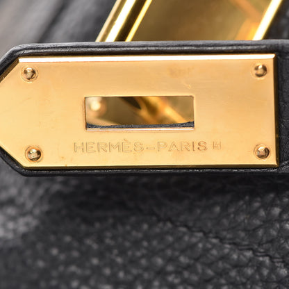 Hermes Taurillon Clemence JPG Birkin 42 Black 14 of 36