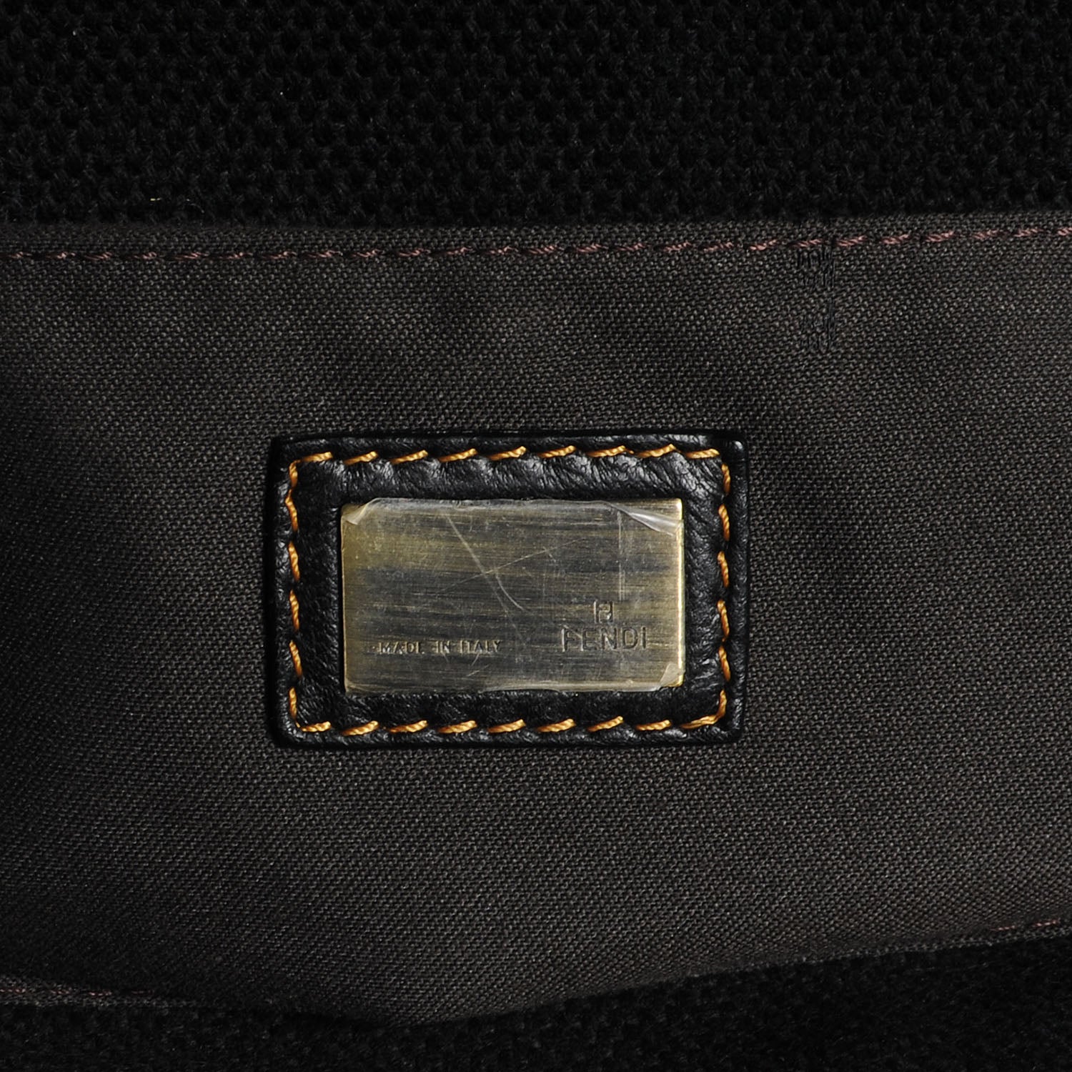 Fendi Toile Patent B Bag Black 6 of 9