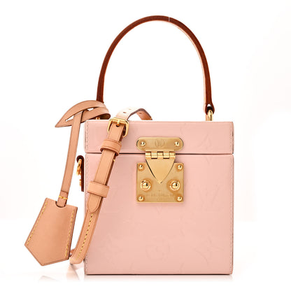 Louis Vuitton LOUIS VUITTON Vernis Bleecker Box Rose Ballerine 1 of 11