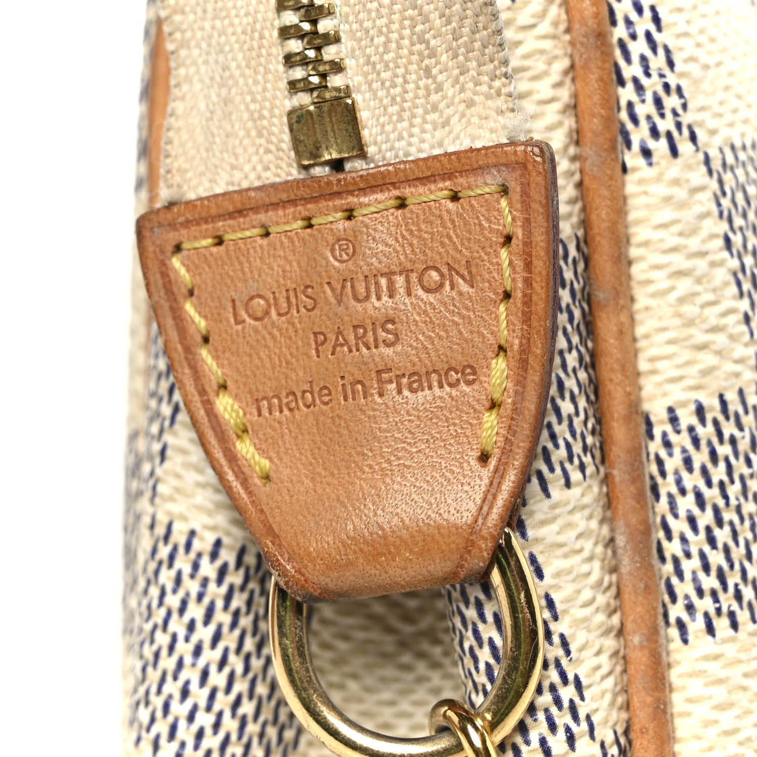 Louis Vuitton Damier Azur Eva Clutch 7 of 10