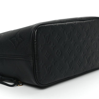 Louis Vuitton Empreinte Monogram Giant Neverfull MM Black 8 of 10