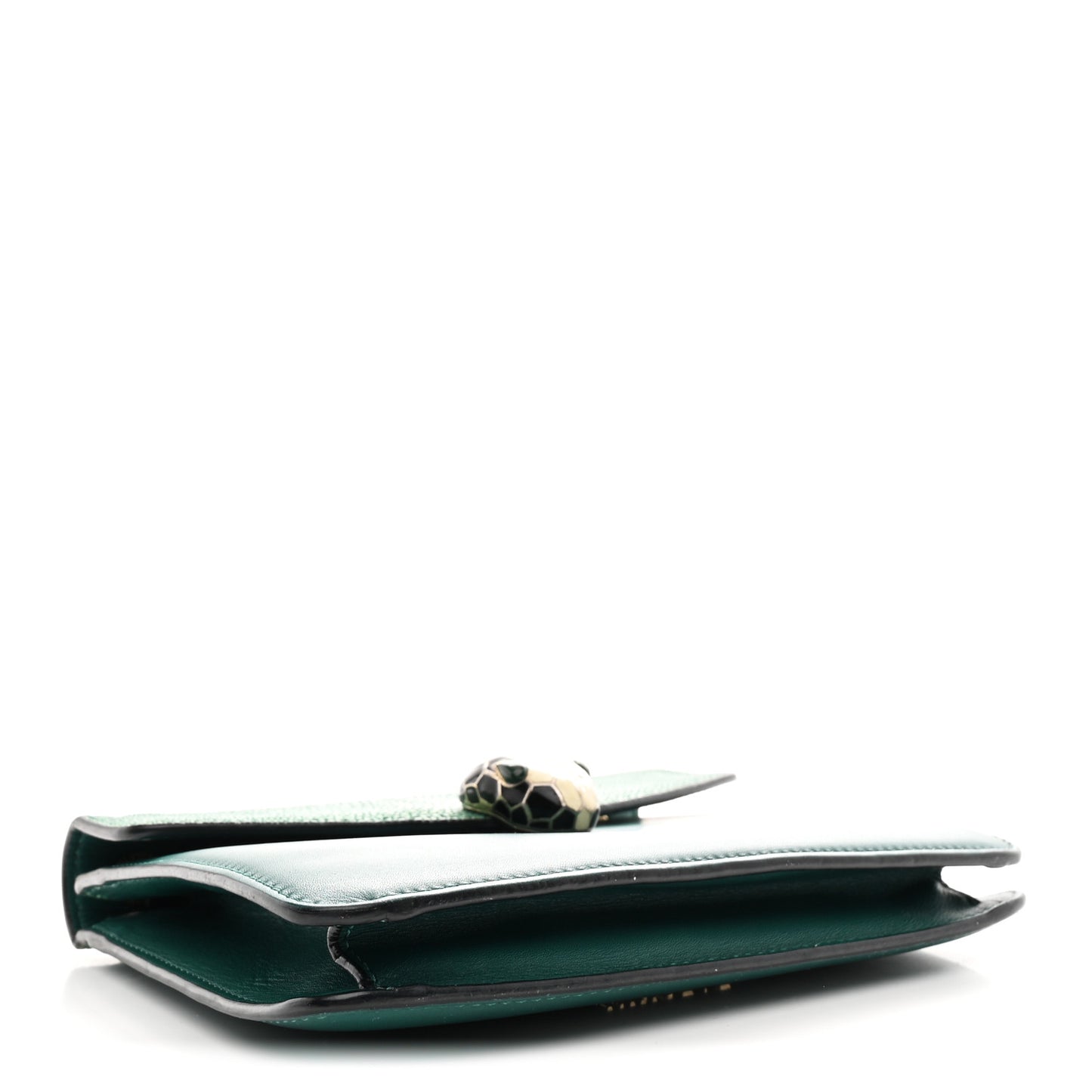 Galuchat Calfskin Serpenti Forever Crossbody Bag Green