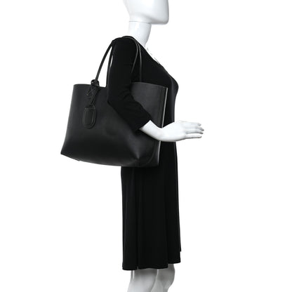 Gucci Calfskin GG Supreme Monogram Medium Reversible Tote Black 2 of 10