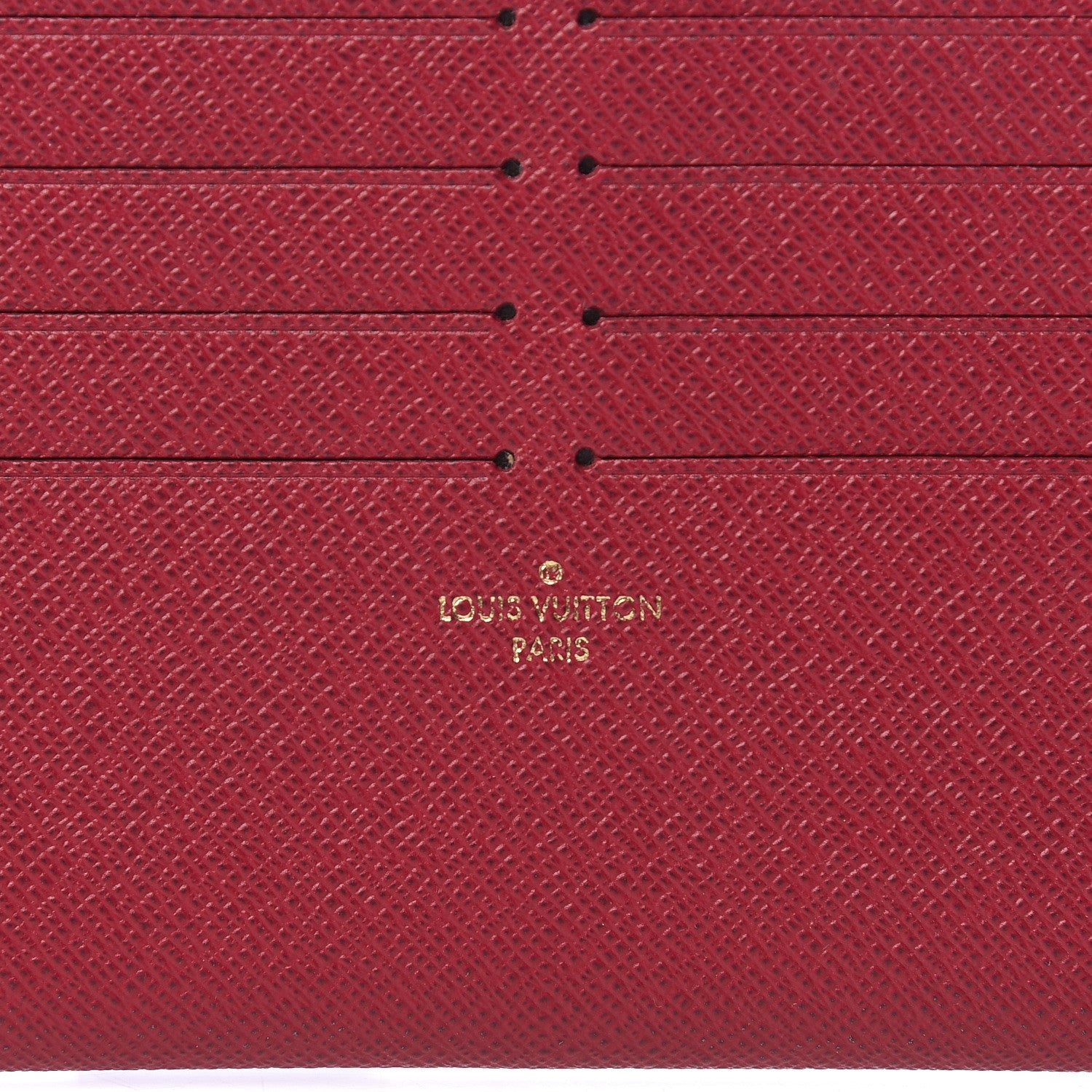Louis Vuitton Calfskin Felicie Card Holder Insert Fuchsia 6 of 6