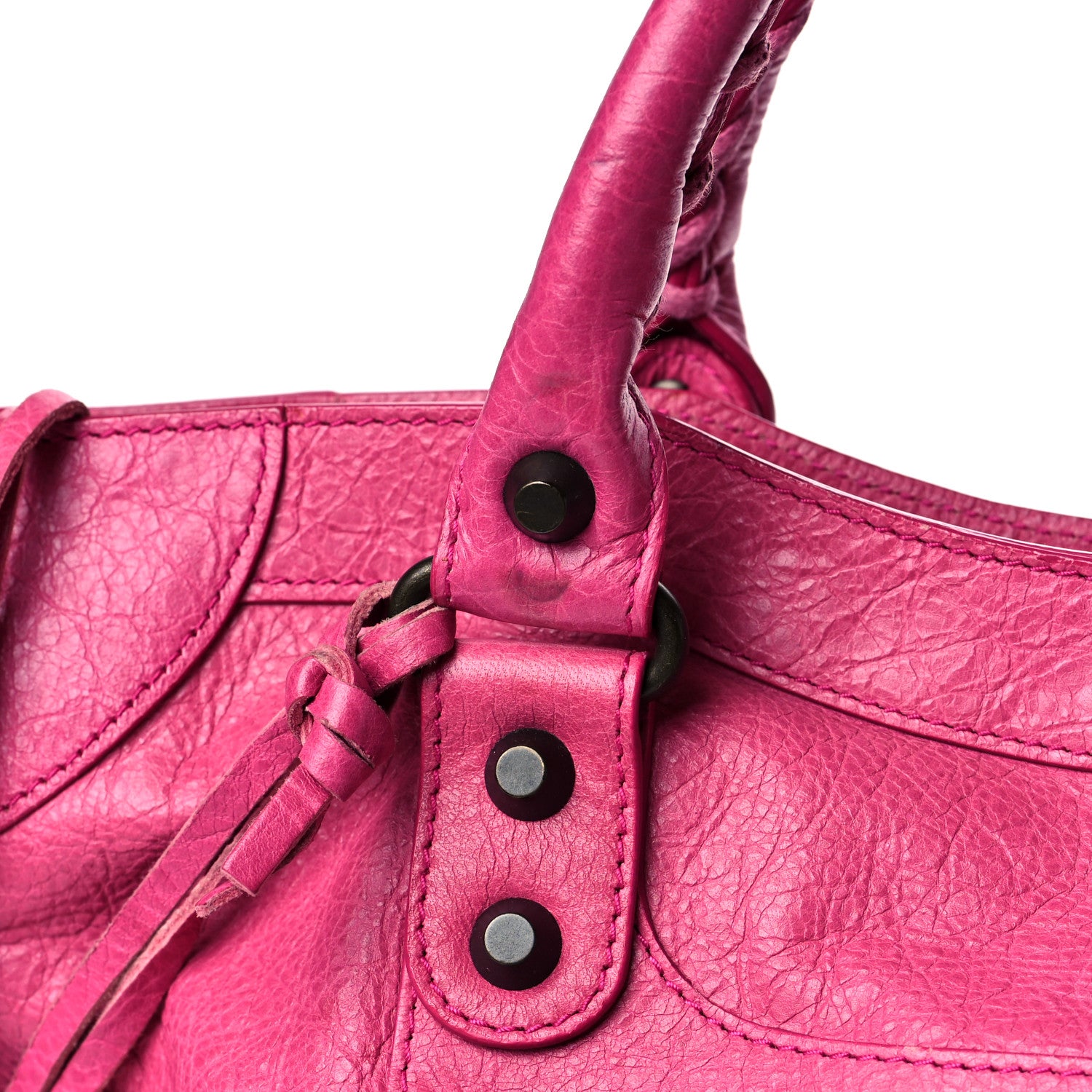 Balenciaga Agneau Classic Hardware City Cyclamen Fucsia 16 of 17