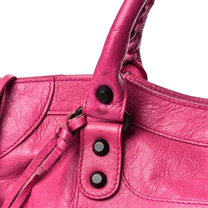 Balenciaga Agneau Classic Hardware City Cyclamen Fucsia 16 of 17