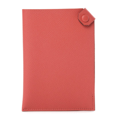 Hermes Epsom Tarmac PM Passport Holder Rose Jaipur 1 of 7