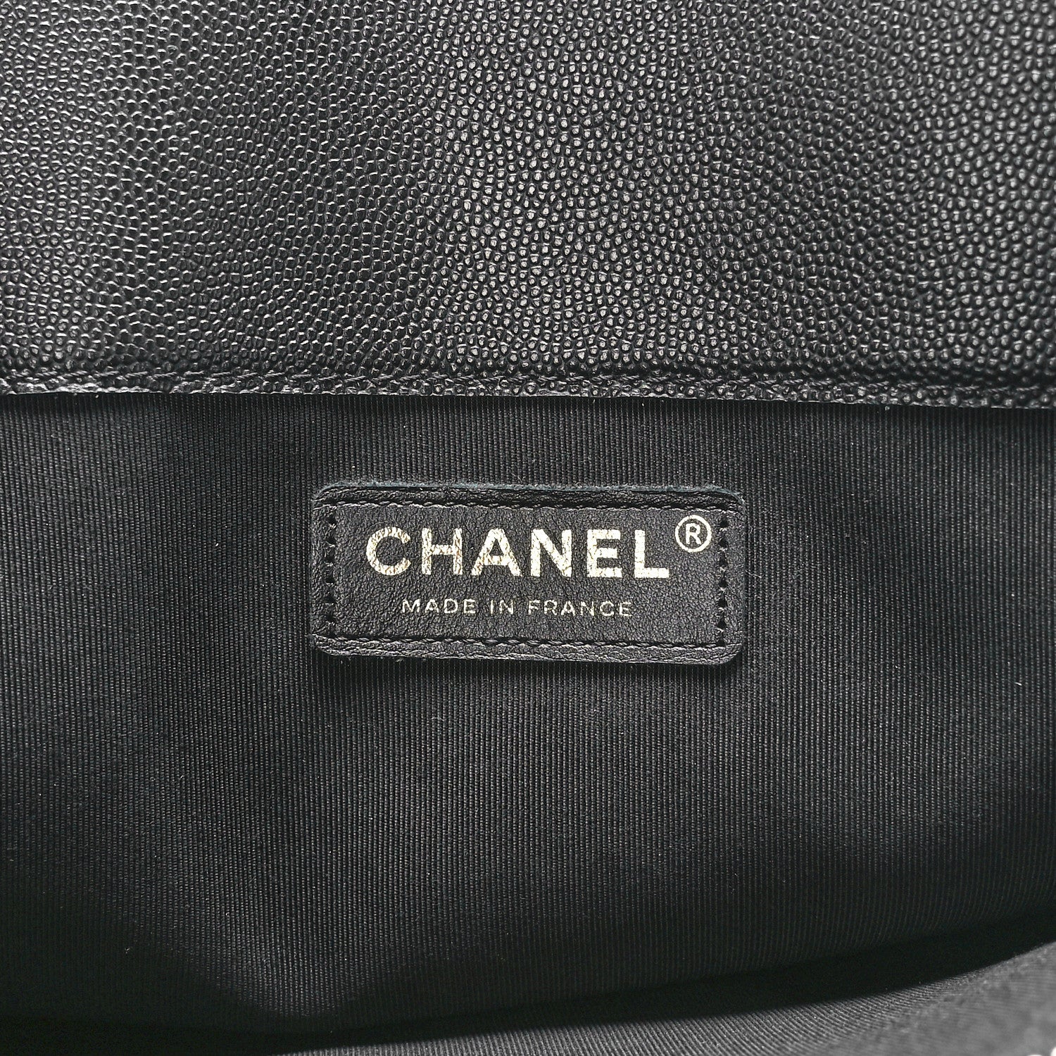 Chanel Caviar Quilted Pocket Large Tote Black 5 of 10