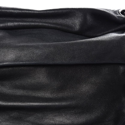 Chanel Lambskin Chain Shoulder Bag Black 17 of 26