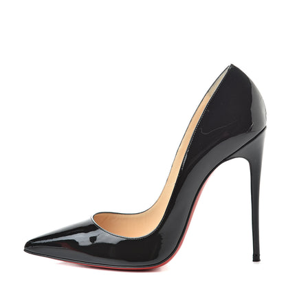 Christian Louboutin Patent So Kate 120 Pumps 38.5 Black 1 of 11