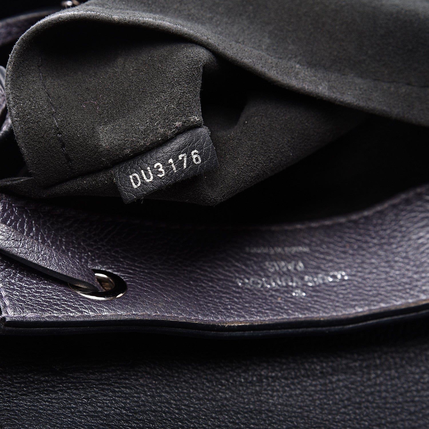 Louis Vuitton Calfskin Eyelet Lockme Backpack Black 7 of 16