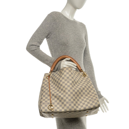 Louis Vuitton Damier Azur Artsy MM 2 of 7