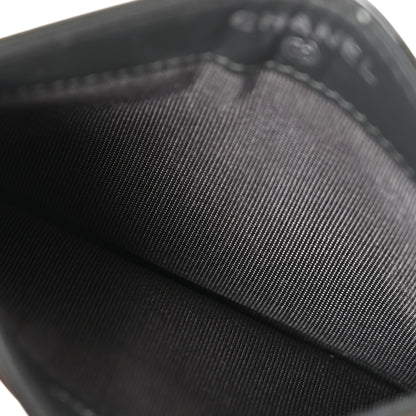 Chanel Patent Quilted Card Holder Dark Grey 5 of 11