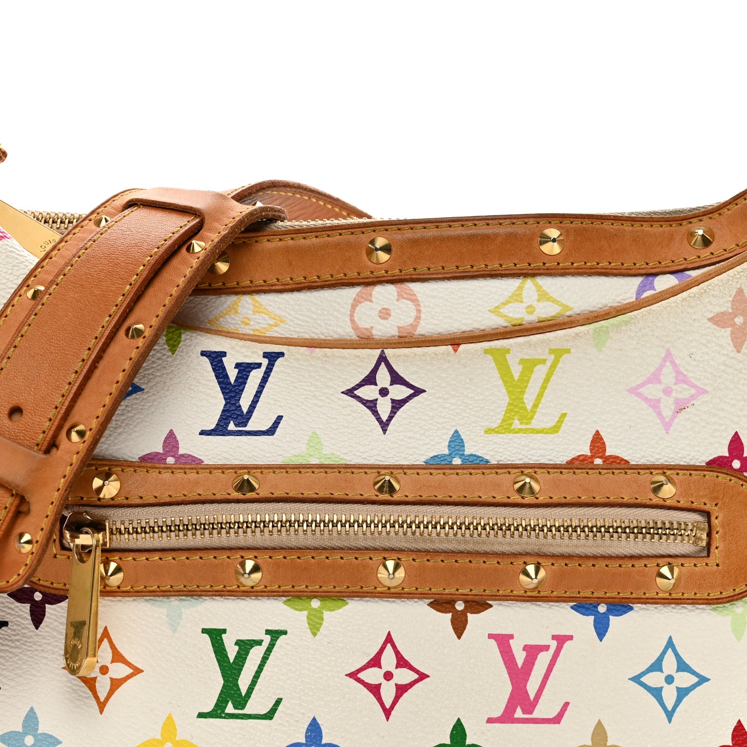 Louis Vuitton Monogram Multicolor Boulogne White 5 of 10