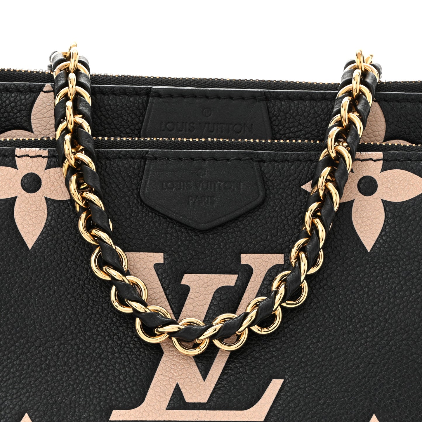 Empreinte Monogram Giant Multi Pochette Accessories Black Beige