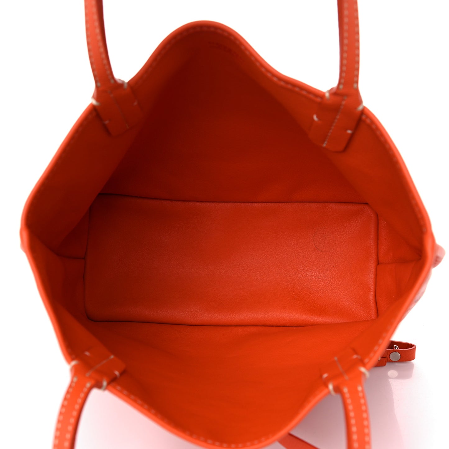 Goyardine Reversible Mini Anjou Orange