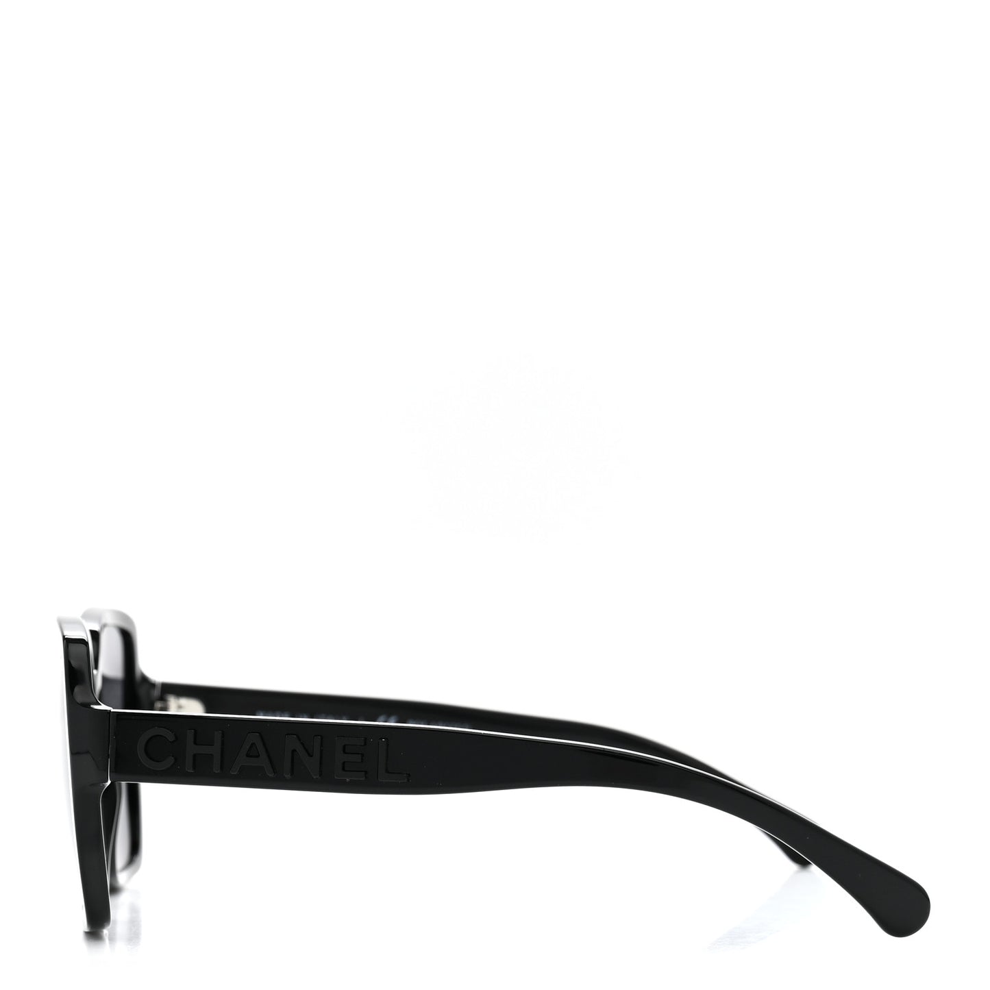 Acetate Square Sunglasses 5408 Black