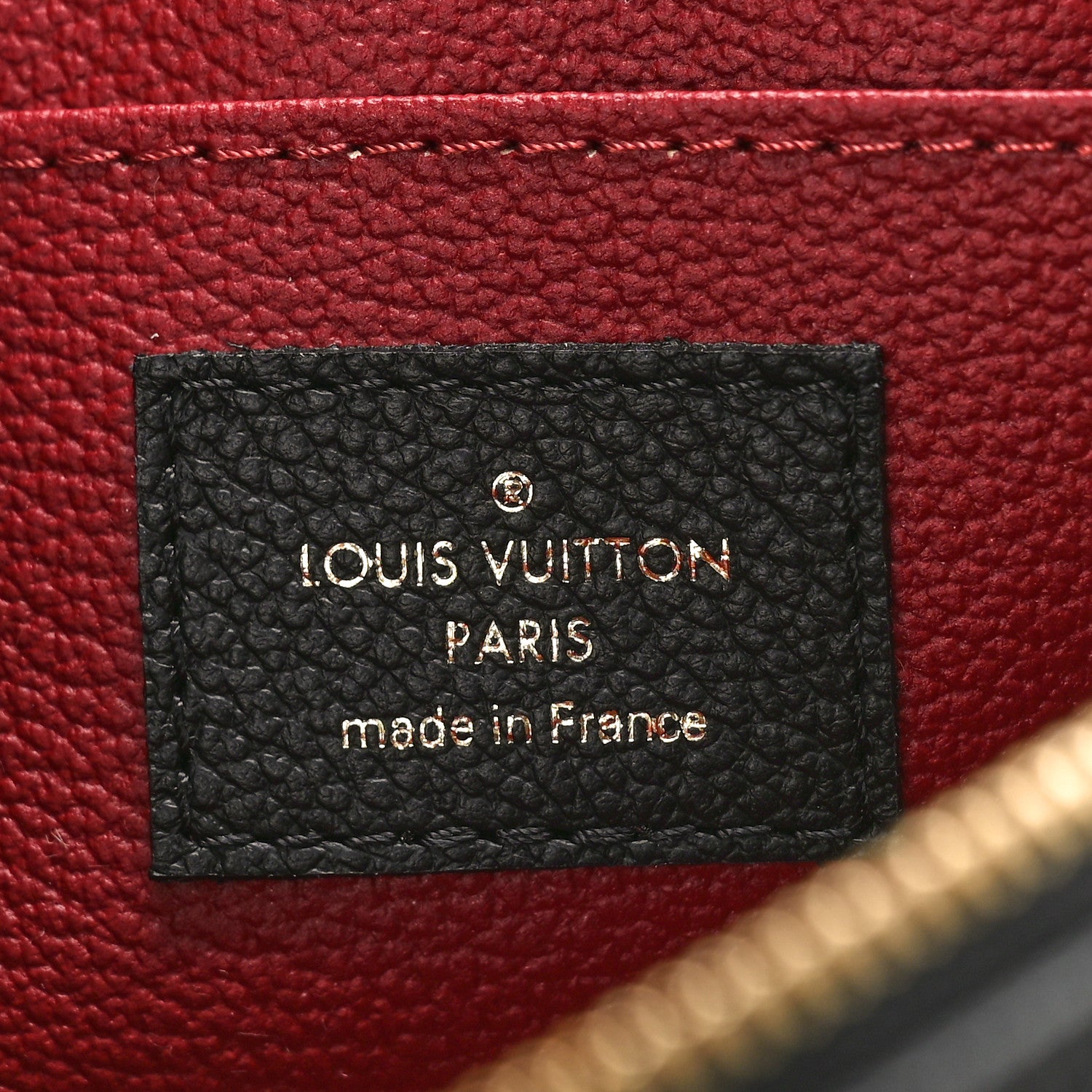Louis Vuitton Empreinte Monogram Giant Cosmetic Pouch Black Beige 6 of 8