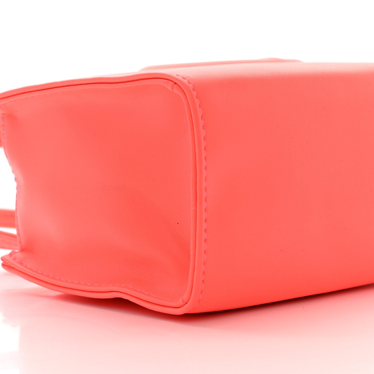 Vegan Leather Small Shopping Bag Hazard