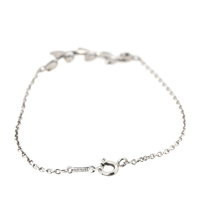 Tiffany Sterling Silver Paloma Picasso Olive Leaf Vine Bracelet 3 of 6