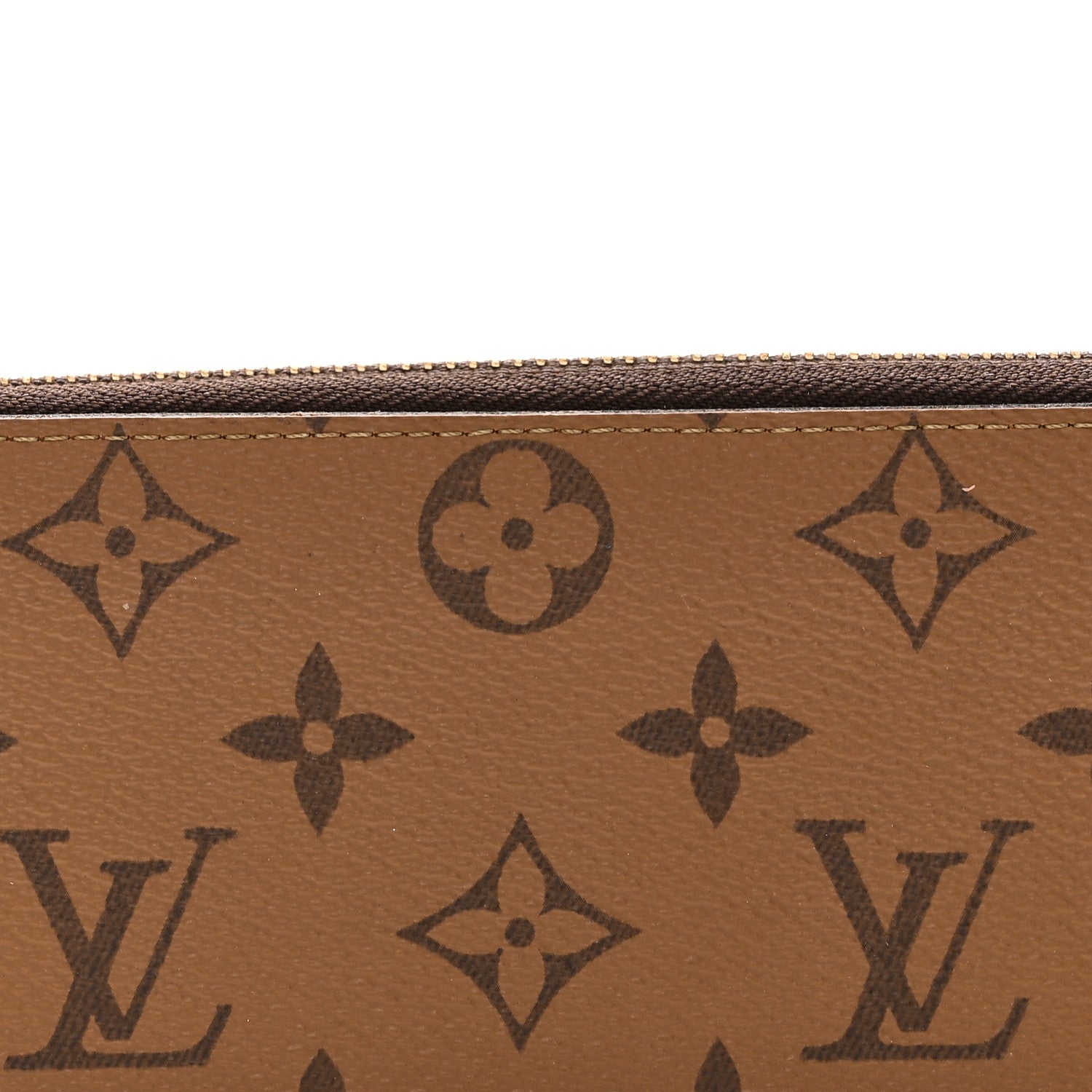 Louis Vuitton Reverse Monogram Clemence Wallet 7 of 7