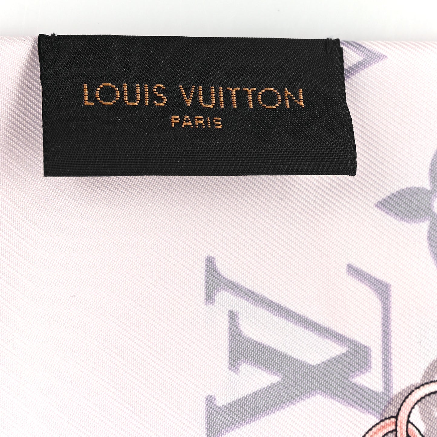 Silk Monogram Confidential Bandeau Light Pink