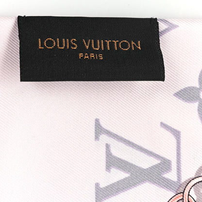 Louis Vuitton Silk Monogram Confidential Bandeau Light Pink 3 of 3