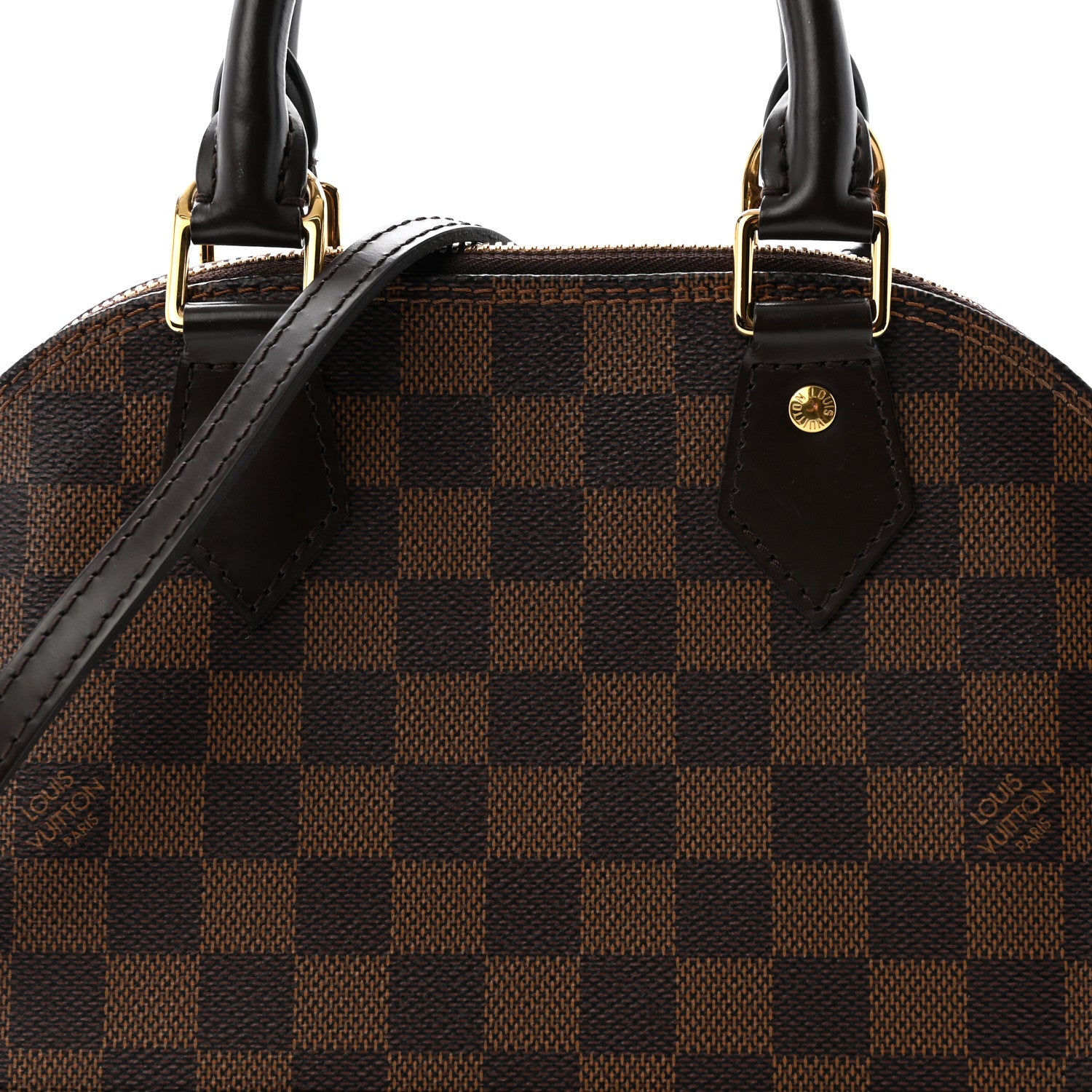 Louis Vuitton Damier Ebene Alma BB 7 of 9