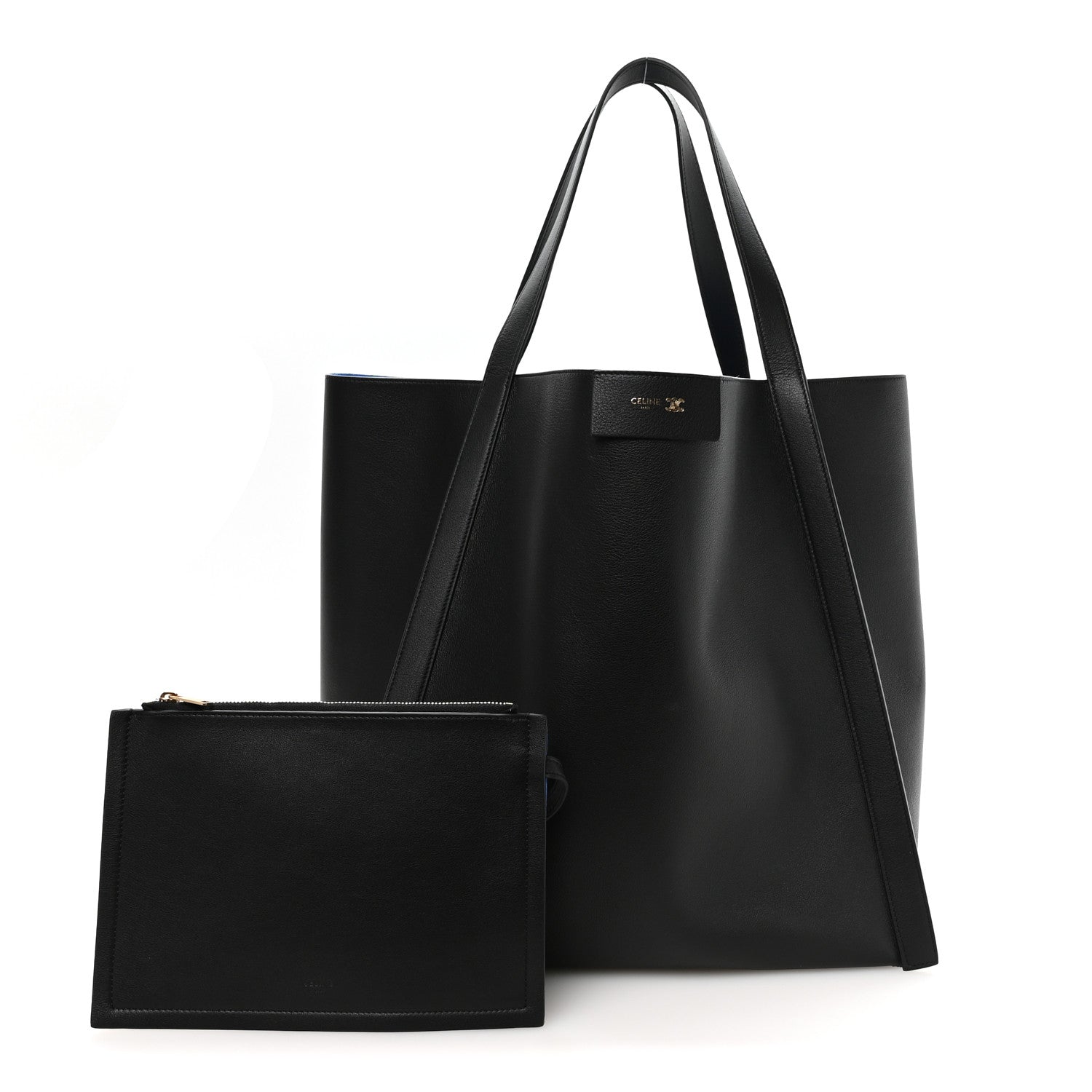 Celine Supple Calfskin Medium Cube Black 2 of 12