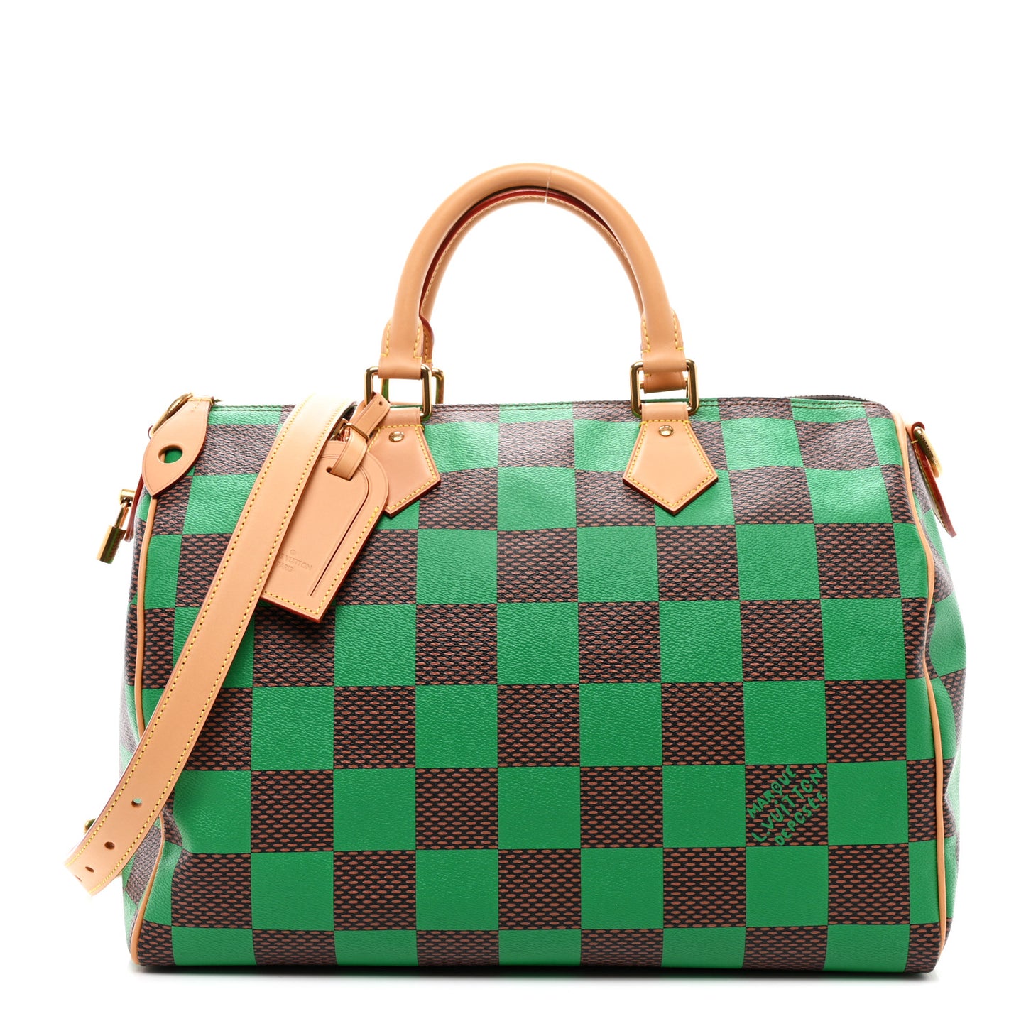 Damier Pop Speedy Bandouliere 40