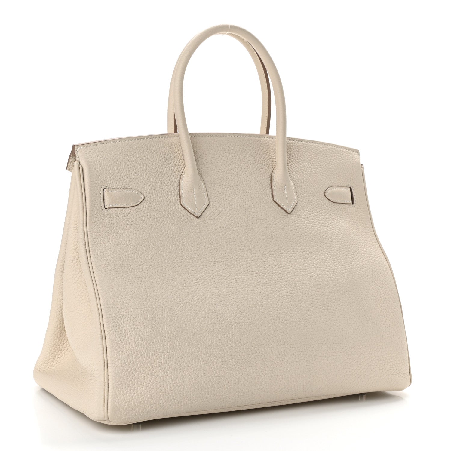Hermes Taurillon Clemence Birkin 35 Craie 3 of 10