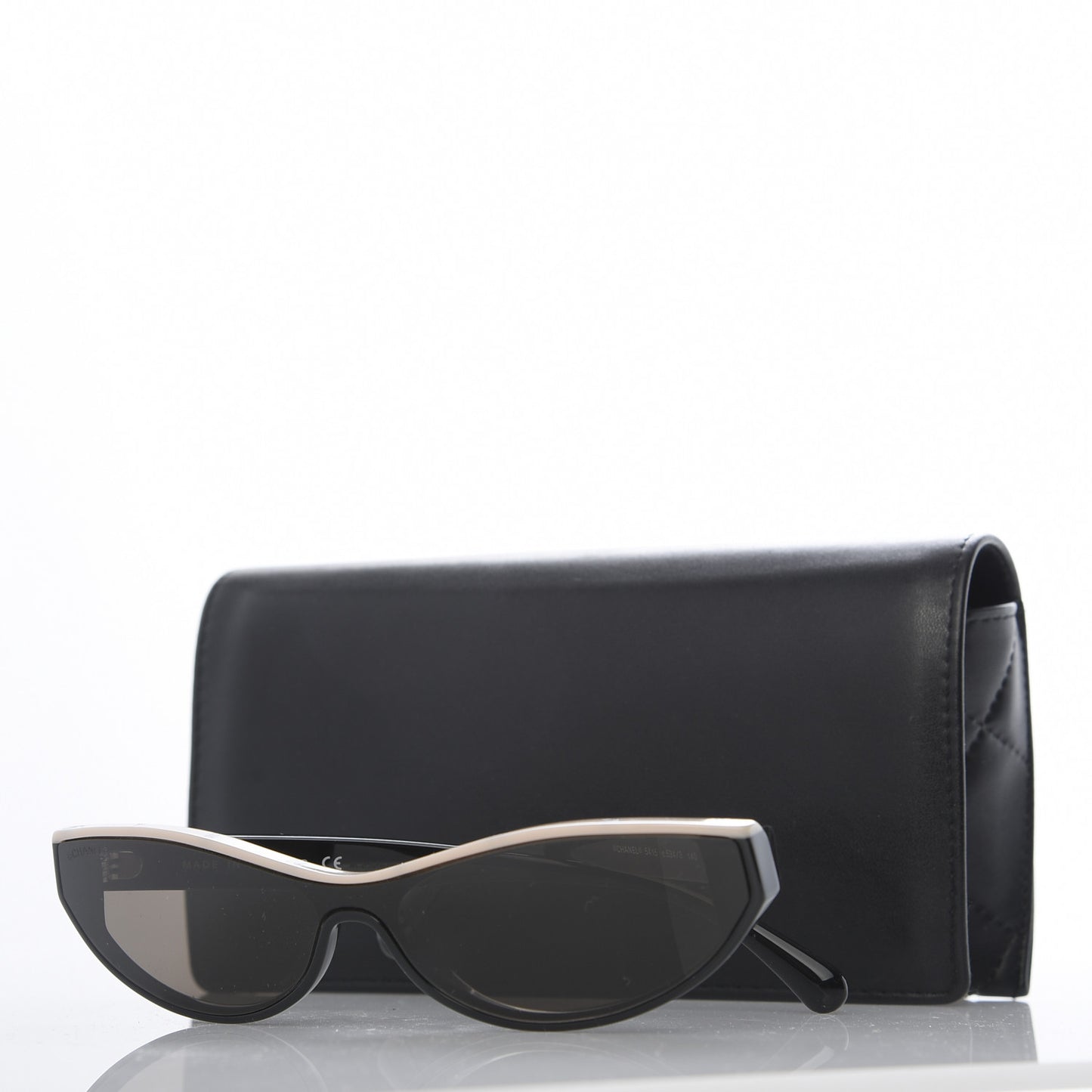 Acetate Oval Sunglasses 5415 Black