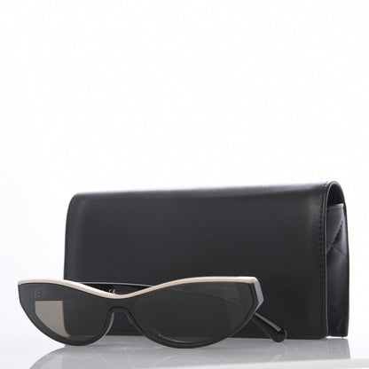 Chanel Acetate Oval Sunglasses 5415 Black 9 of 9
