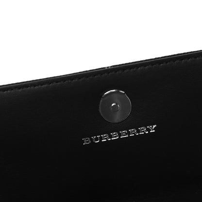 Burberry Canvas Tartan Check Mix Henley Wallet on Chain Blue Multicolor 6 of 8