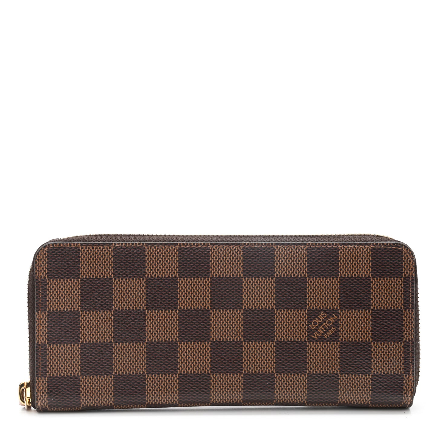 Damier Ebene Clemence Wallet Rose Ballerine