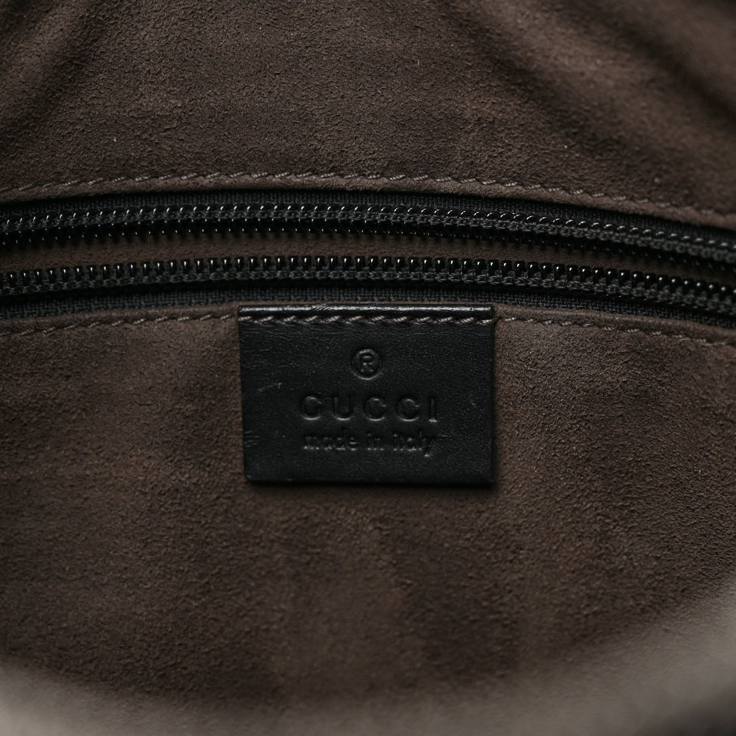 Guccissima Signature Small Messenger Bag Black