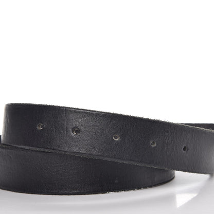 Gucci Faded Calfskin Double G 30mm Belt 85 34 Black 5 of 6