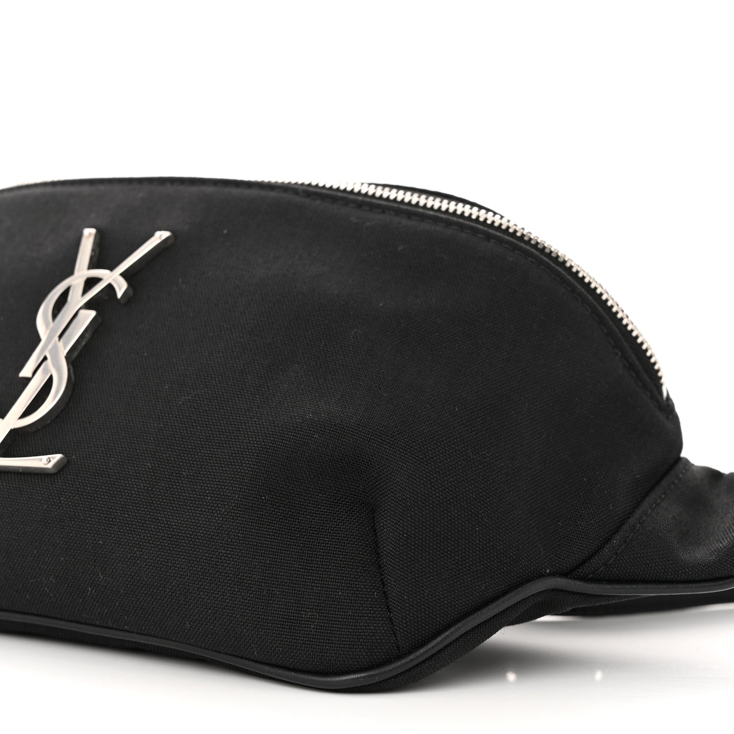 Canvas Monogram Belt Bag Black