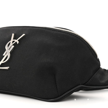 Saint Laurent Canvas Monogram Belt Bag Black 10 of 10