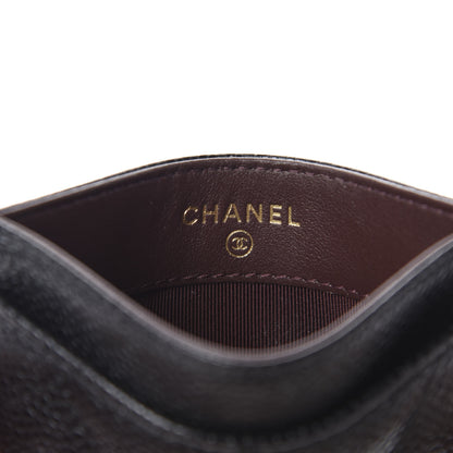 Chanel Caviar Quilted Card Holder Black 6 of 9